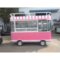 Electric mobile snack food cart